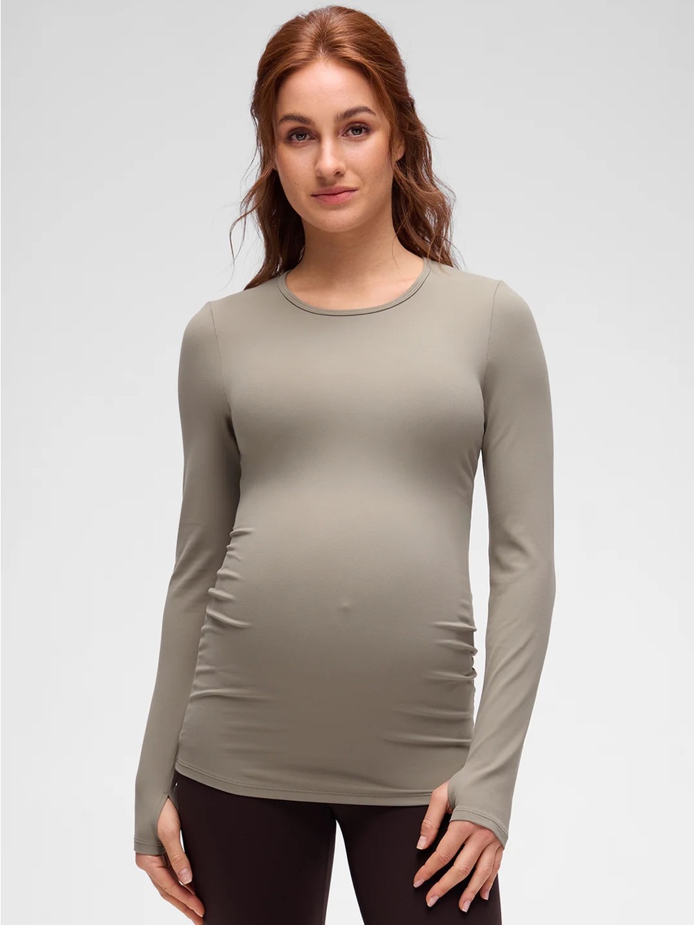 Butterluxe Maternity Crewneck Long Sleeve
